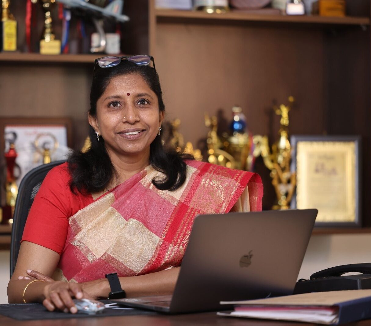Ms. Shashikala, Principal of the school