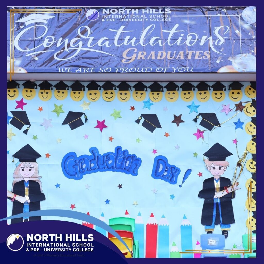 Graduation day decoration board