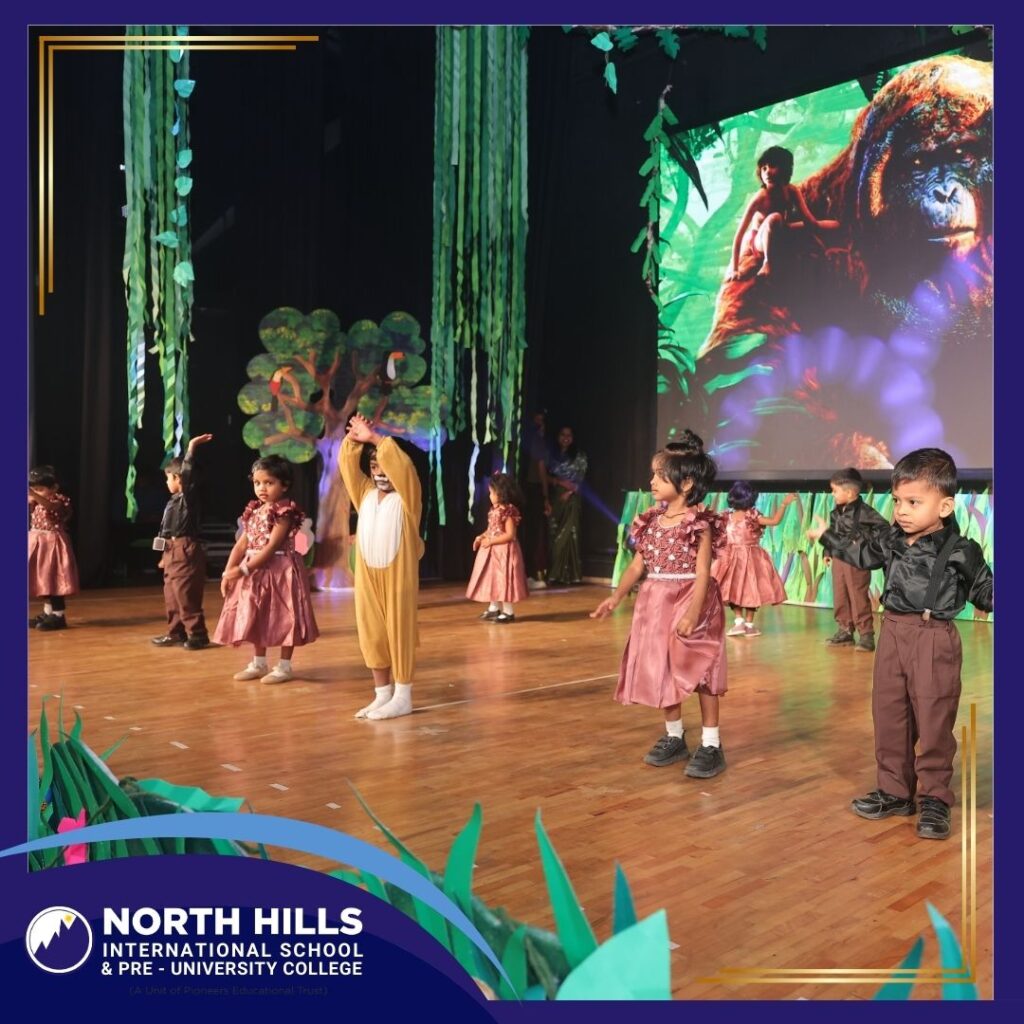 Kids storytelling stage act