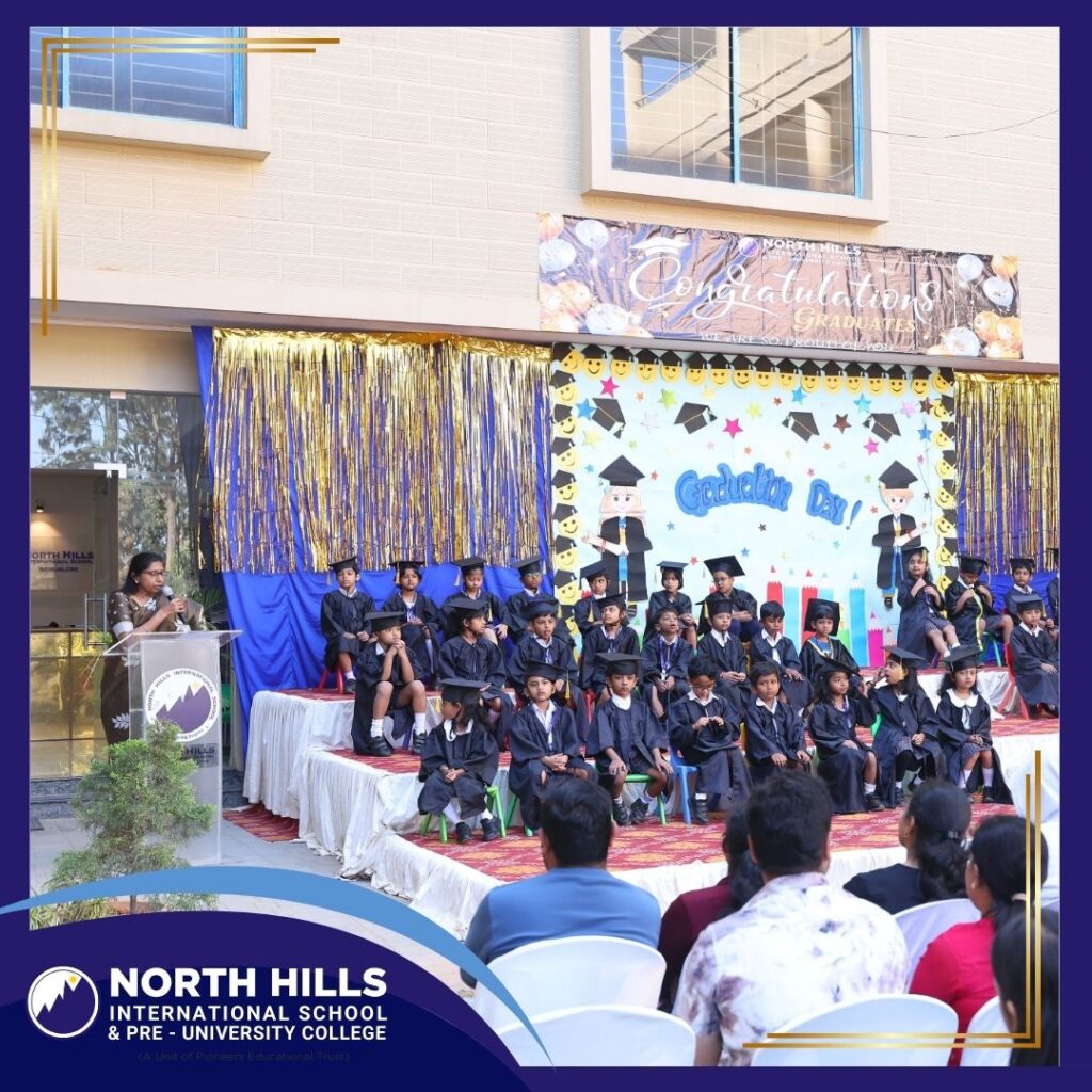 Graduation ceremony audience view
