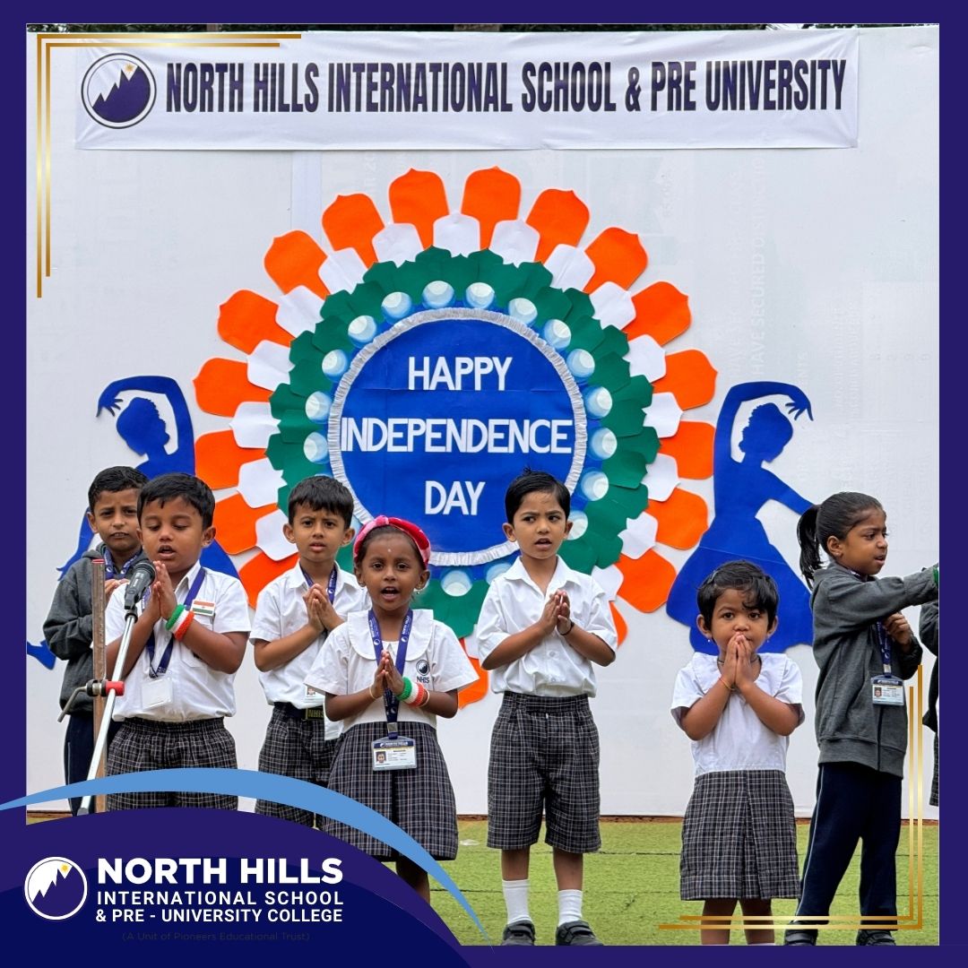 Kids singing Independence Day song