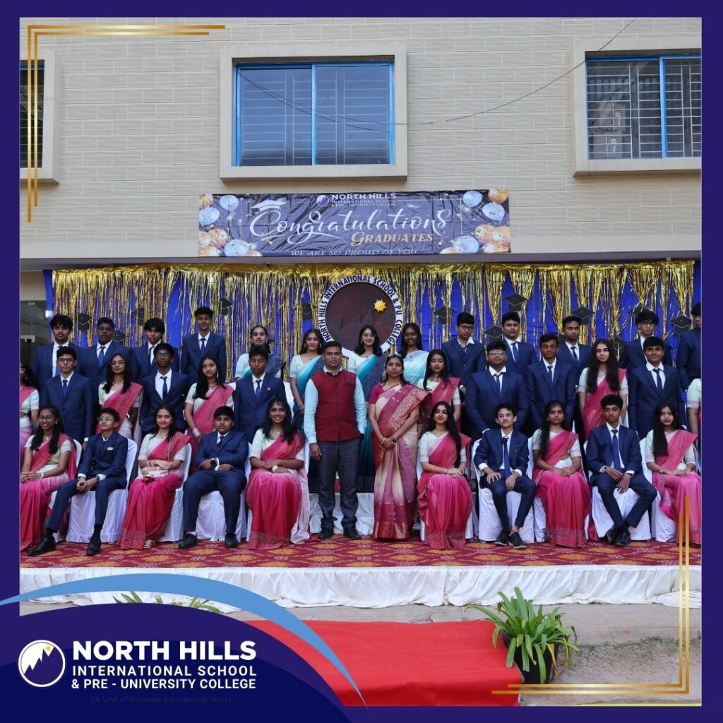 Graduation ceremony group photo