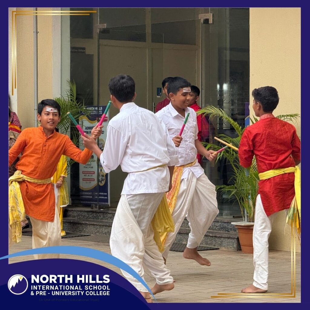 Students cultural play