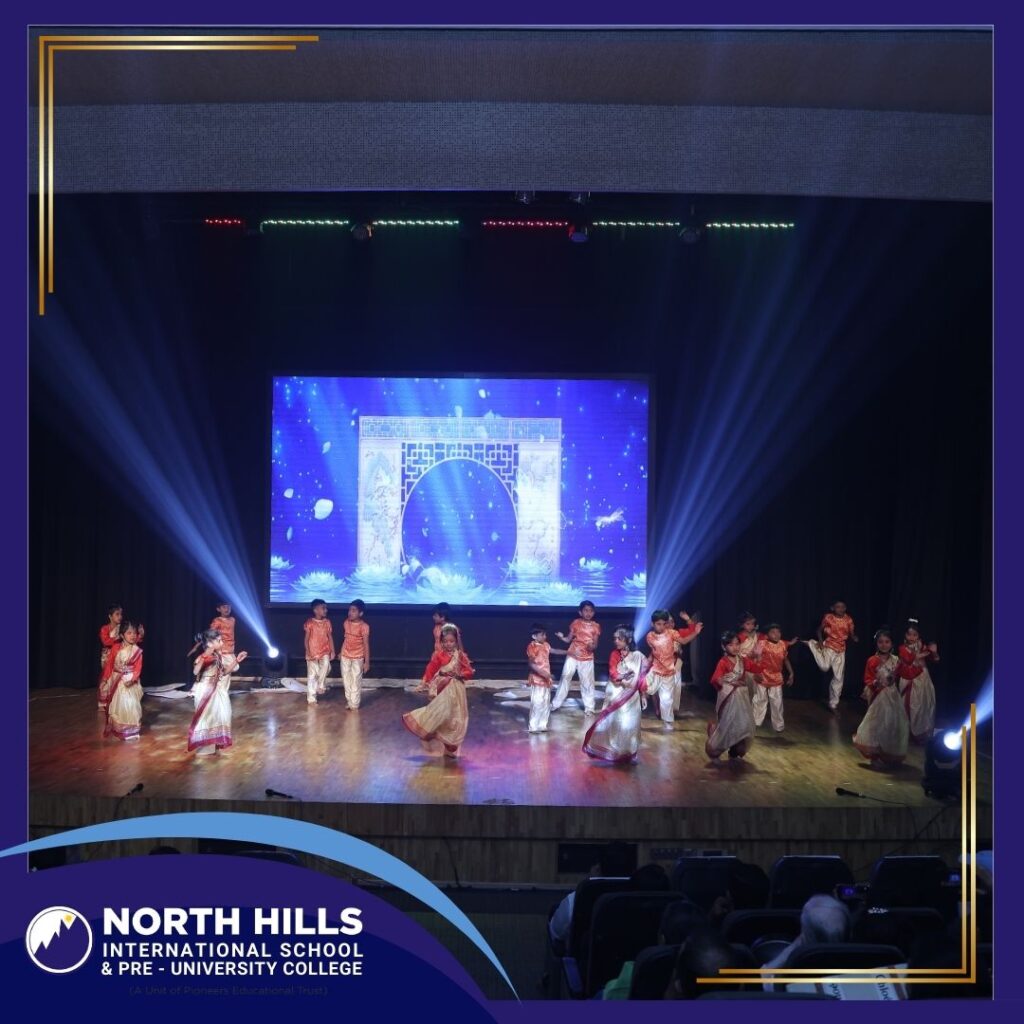 Large group dance performance