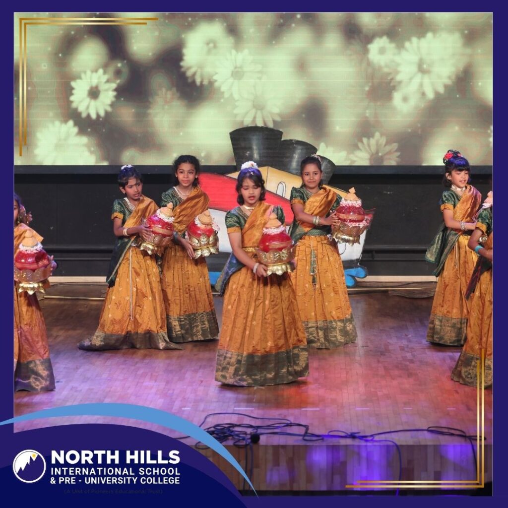 Students cultural group dance