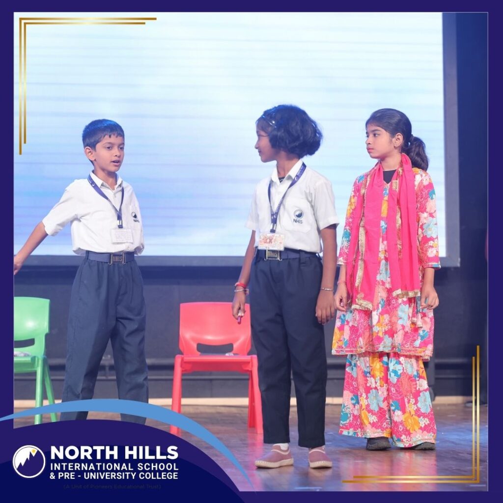 Students drama performance