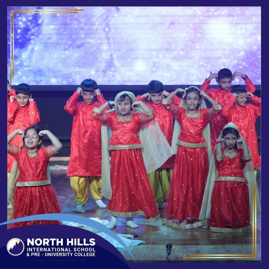 Kids group dance performance