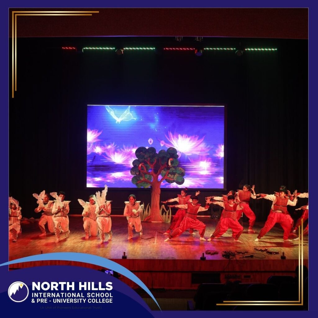 Group cultural dance performance