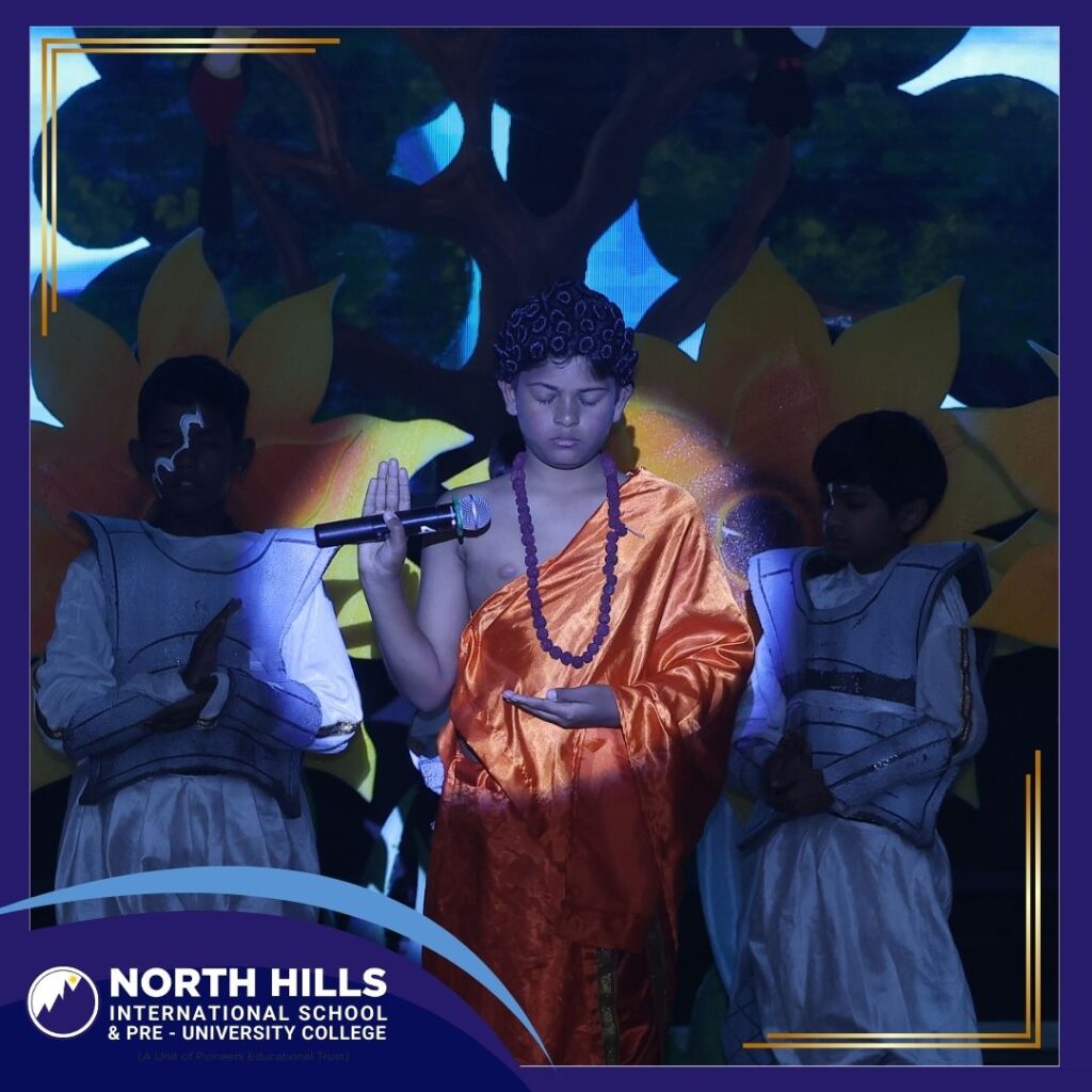 Students mythological drama act