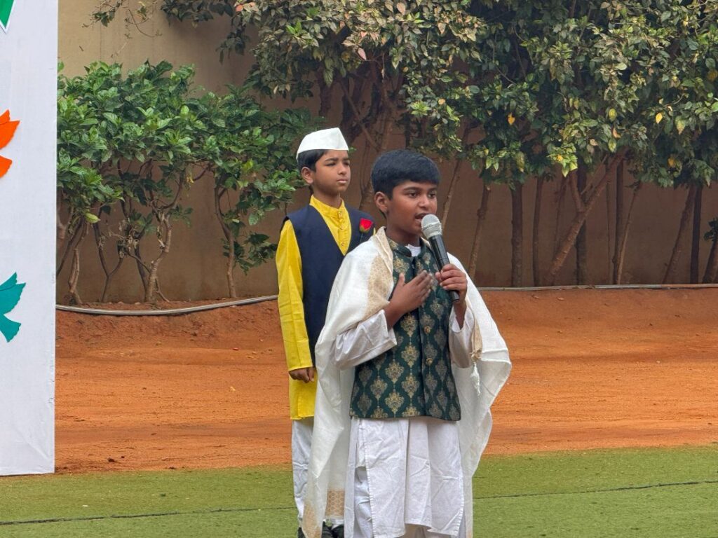 Student patriotic speech